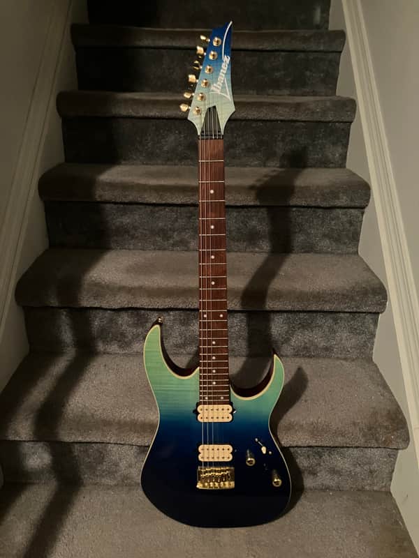 Ibanez RG421HPFM-BRG Standard 2020 - Present - Blue Reef Gradation