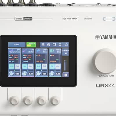 Yamaha URX44 USB-C Audio Interface - White image 2