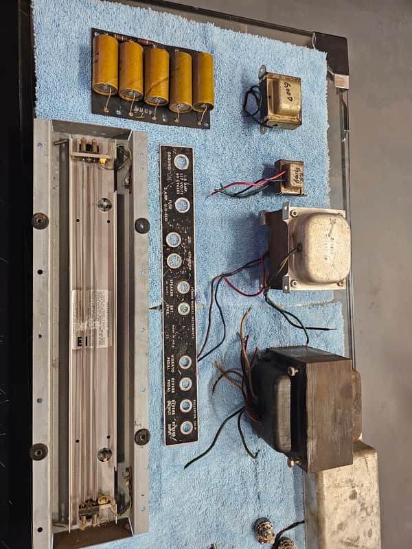 Bulk Lot Blackface Fender Components 1960's image 1