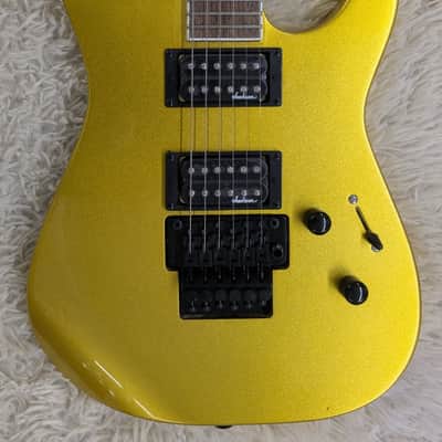 Jackson X Series Soloist SLX DX electrc guitar, Laurel Fingerboard, Gold Bullion image 6