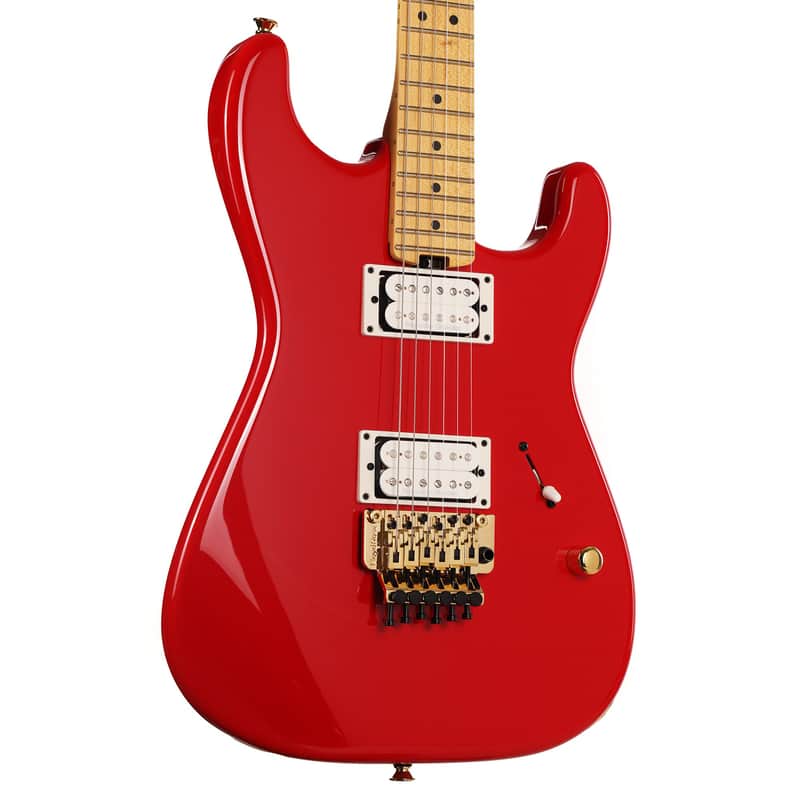 Charvel American Neo-Classic San Dimas Style 1 SD1 HH FR MPL Racing Red image 1