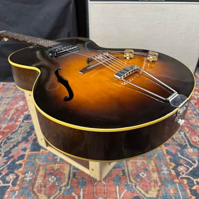 *Video* 1951 Gibson ES-125 Hollow Body P90 Tall Knobs Unique Original Hardware image 14