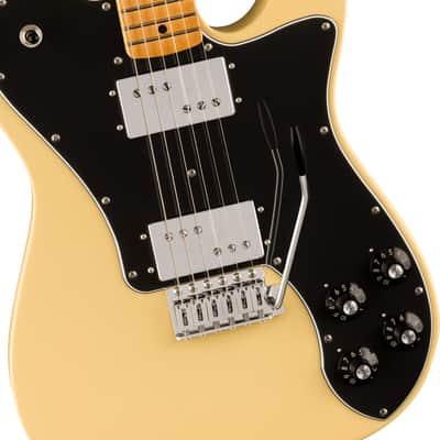 FENDER - Vintera II 70s Telecaster Deluxe with Tremolo Maple Fingerboard Vintage White - 0149072341 image 3
