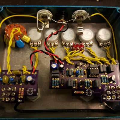 Enchanter FX  Portal Fuzz Deluxe 2017 Translucent Blue image 4