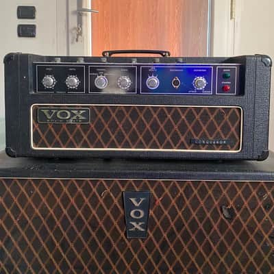 Vox Conqueror 2-Channel 30-Watt 2x12" Piggyback Guitar Amp 1967 - 1969 - Black image 10