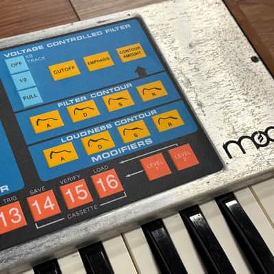 Moog Source Monophonic Analog Synthesizer with Patch Memory 1981 - 1985 - Blue image 7