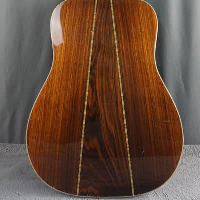 Morris W-35 Vintage MIJ Dreadnought Acoustic Guitar w/ Hard Case image 3