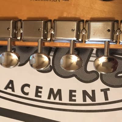NEW GENUINE FENDER 50S STYLE TELECASTER MAPLE GUITAR NECK WITH TUNERS TELE "C" Shape image 2