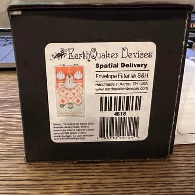 EarthQuaker Devices Spatial Delivery Sample & Hold Envelope Filter White Sparkle / Orange Print image 3