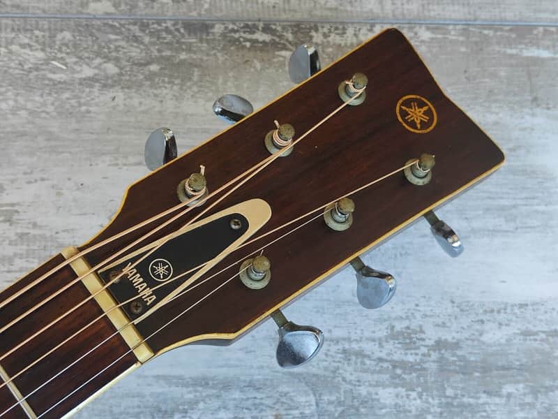 1970 Yamaha FG-350 Red Label Dreadnought Acoustic Guitar | Reverb