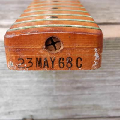Fender telecaster bass neck 1968 1968 natural image 12