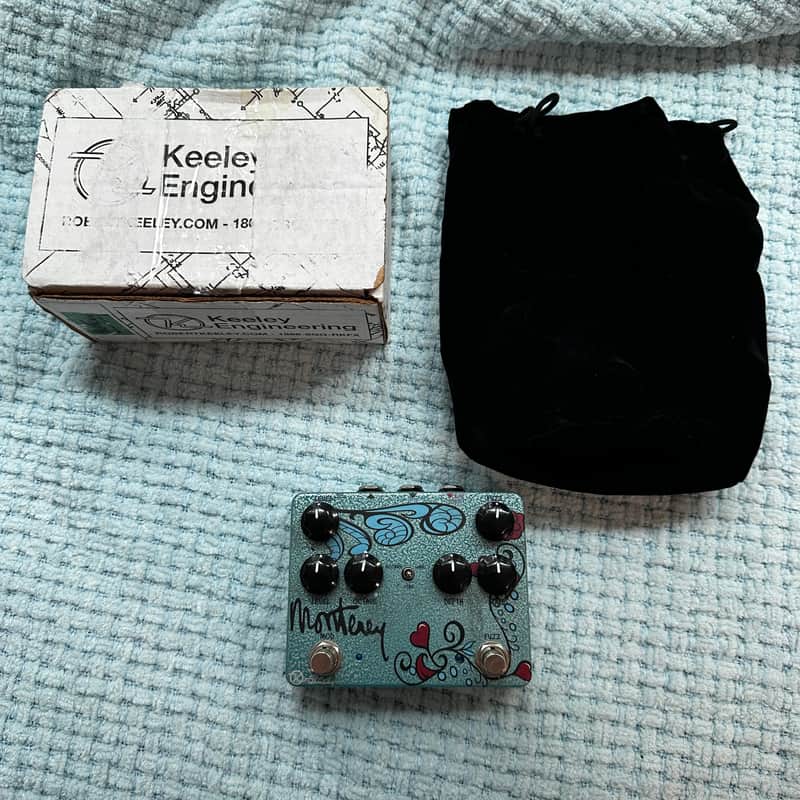 Keeley Monterey Rotary Fuzz Vibe 2016 - Present - Blue / Graphic