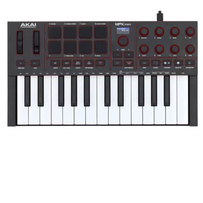 AKAI PROFESSIONAL MPKMINI4-B Mini touches - 25 touches, 8 pads, 8 encodeurs, noir image 2