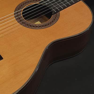 Alhambra 7P All Solid Classical Nylon String Guitar w/ logo’d gig bag Made in Spain image 8