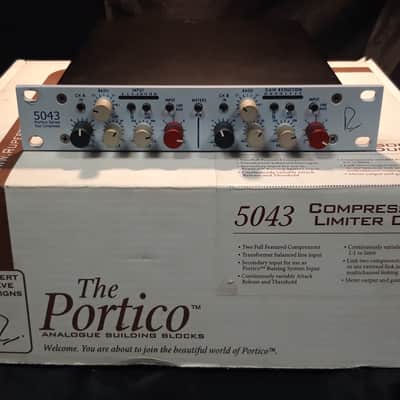 Rupert Neve Designs Portico 5043 Duo Compressor Limiter 2009 - 2020 - White image 10