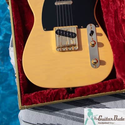 Fender Limited Edition 75th Anniversary 1951 Telecaster Butterscotch Blonde Nitro Finish w/ Quilt Top, Fender Flagship Tokyo Store Exclusive & Super Limited Model image 14