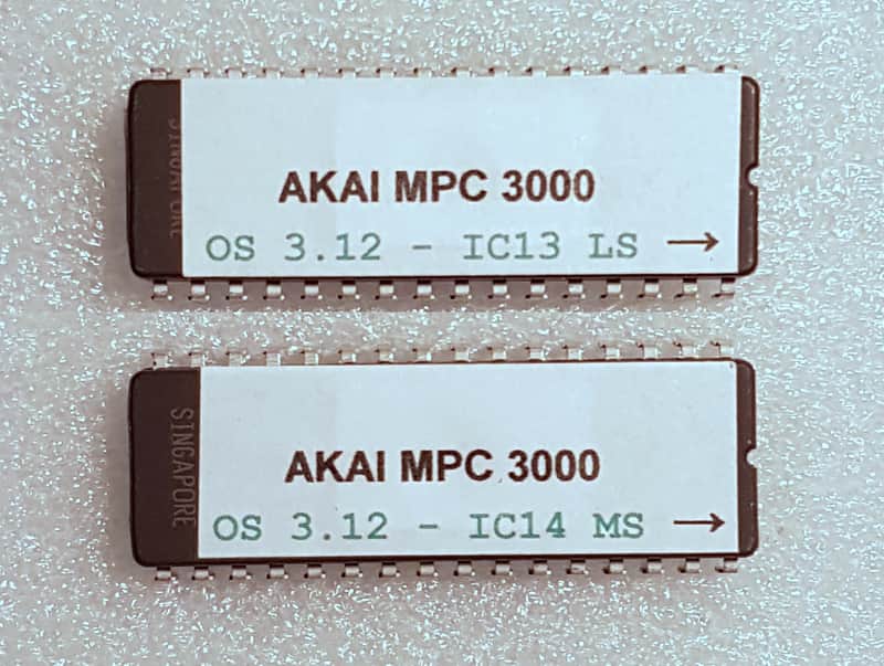 Akai MPC 3000 OS 3.12 EPROM Firmware Upgrade KIT image 1