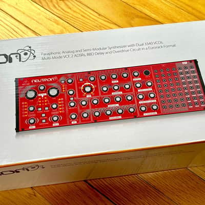Behringer Neutron Paraphonic Analog and Semi-Modular Synthesizer 2018 - Present Red image 2