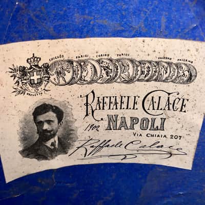 Concert Mandolin Raffaele Calace (Nicola Maria Calace) from 1902 image 16
