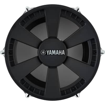 Yamaha XP125SD-M 2-Zone 12-Inch DTX Electronic Drum Pads with 2 Ply Mesh Tom Pad, Black Forest image 2