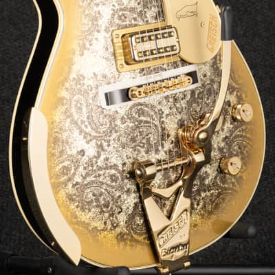 Gretsch G6134TG Paisley Penguin - Gold Paisley Burst image 6