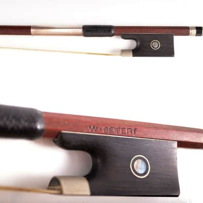 W. Seifert - Old Rare German Made Master 4/4 Pernambuco Violin Bow + Hard Case ~Youtube VIDEO image 11