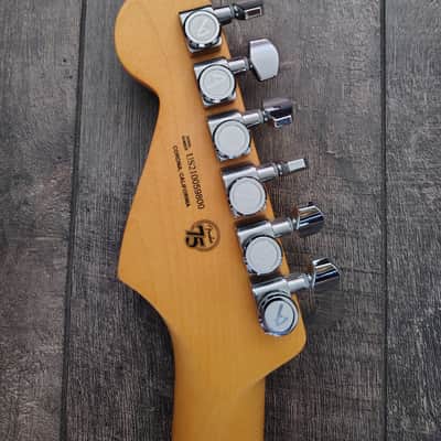 Fender American Ultra Luxe Stratocaster 2021 2-Color Sunburst Stainless Frets w/ Case image 8