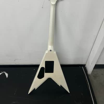 Dean Dimebag Razorback V Electric Guitar Bevel White Pearl w Case image 11