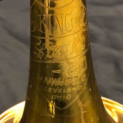 Vintage H.N. White King Super 20 S1 Trumpet image 3