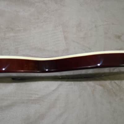 Michael Kelly Patriot Special P90 Pickups Set Neck Tobacco Burst Finish Grover Tuners Hardshell Case image 11
