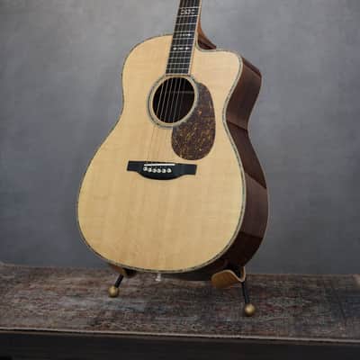 Bourgeois Jumbo OM Cutaway Custom Brazilian Rosewood 2003 image 4