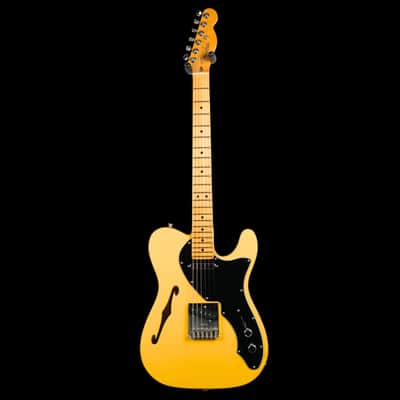 Fender Britt Daniels Thinline Signature Telecaster - Amarillo Gold image 3