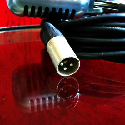 2000 era Shure 55SH dynamic cardioid microphone w Neutrik cable 55S 55SW 55 # 5 image 11