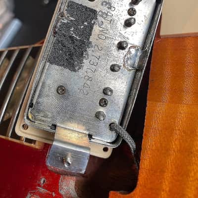 Gibson Lespaul Pre Historic'59 Cherry Burst 1983 Tim Shaw image 12