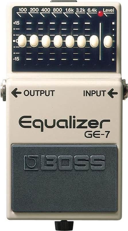 Boss GE-7 7-Band Graphic Equalizer Pedal image 1