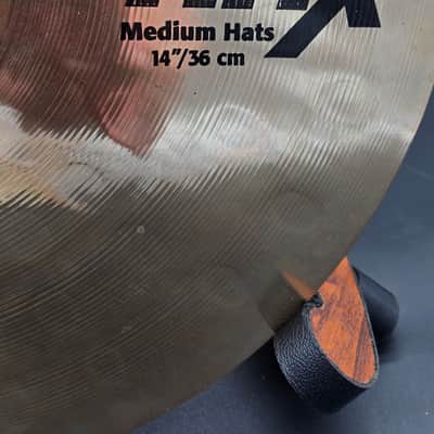 Sabian 15" HHX Medium Hi-Hat Cymbals (Pair) 2001 - Present - Brilliant image 3