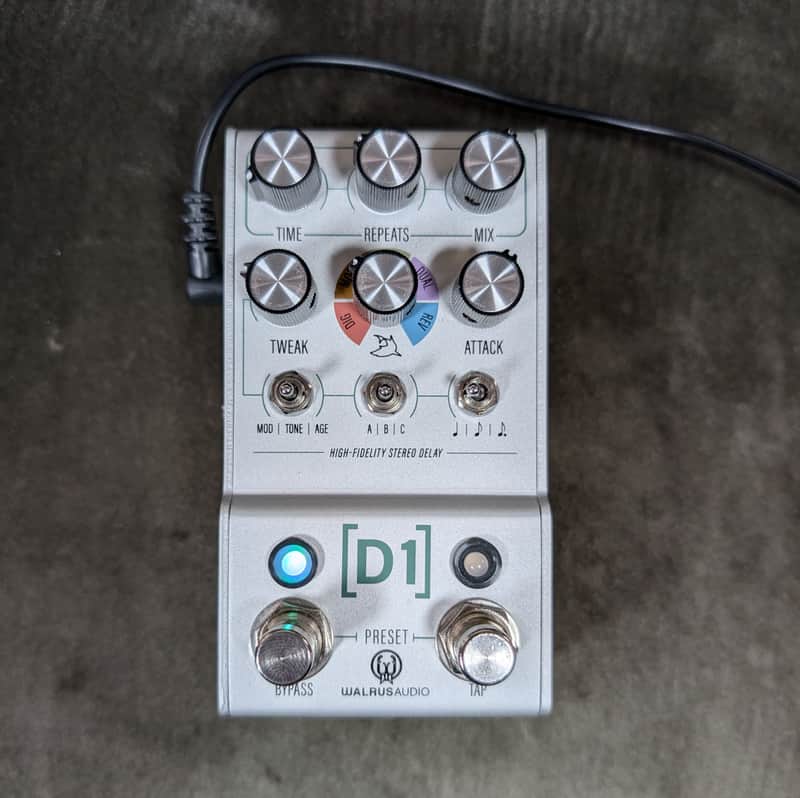Walrus Audio Mako D1 High-Fidelity Stereo Delay V2