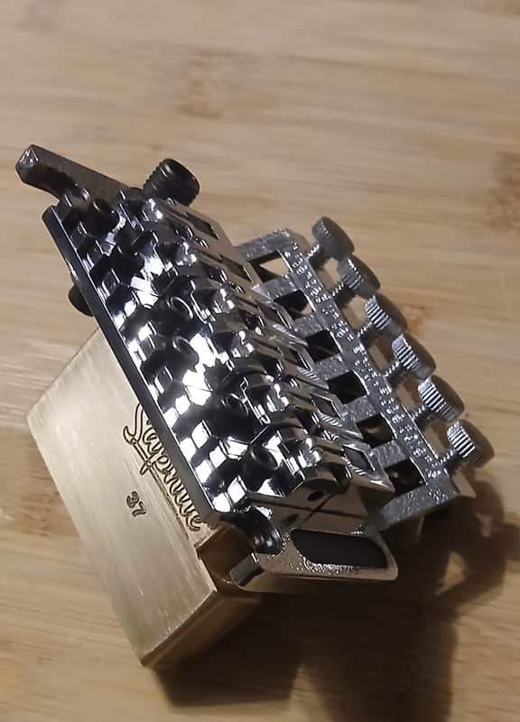Floyd Rose II Type Tremolo - Massive Sustain! Huge Brass Block - Chrome image 1