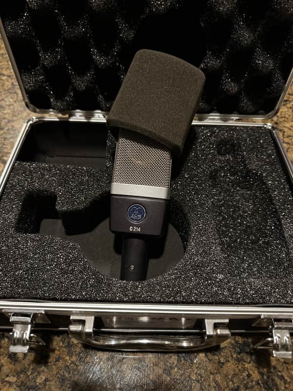 AKG C214 Large Diaphragm Cardioid Condenser Microphone