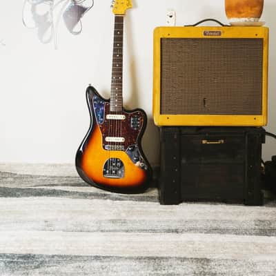 Fender Jaguar (1986) – JG66-75 3-Color Sunburst / Fujigen Japan E-Serial / Rare MIJ image 24