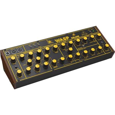 Behringer WASP DELUXE Legendary Analog Synthesizer with Dual OSCs, Multi-Mode VCF, 16-Voice Poly Chain and Eurorack Format image 1