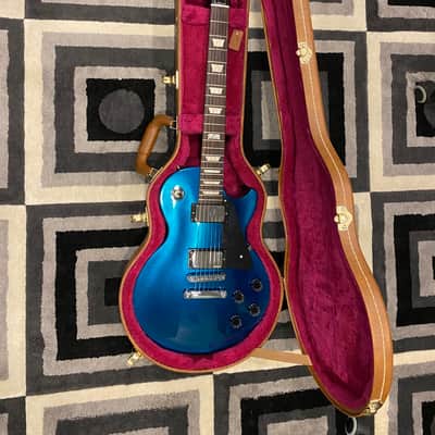 Gibson Les Paul 120th Anniversary with EMG Pickups 2014 Green/Blue/Teal Flip Flop image 7