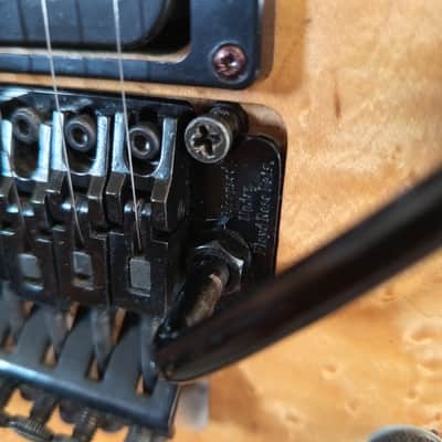 Handcrafted Boutique Electric Guitar – Birdseye Maple Top – Made in Italy (1980s–1990s) image 21