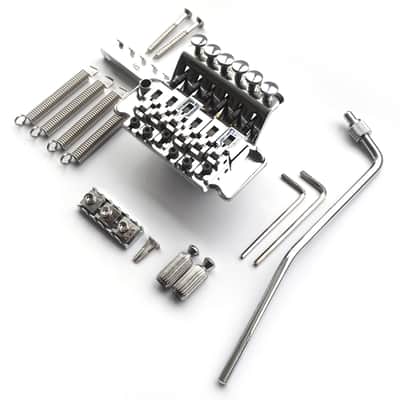 Floyd Rose Licensed Tremolo System - Double locking - Full Kit - Chrome image 7
