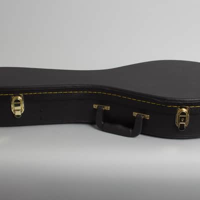 Vega  Style 201 Flat Back, Bent Top Mandolin (1916), ser. #34381, black tolex hard shell case. image 11