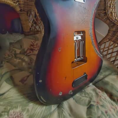 Partscaster Relic Distressed Strat w/ Bare Knuckle Pickups image 9