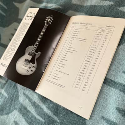 Hagstrom Pricelist for Electric Guitars and basses [Printed in Älvdalen, Sweden] 1995 image 4