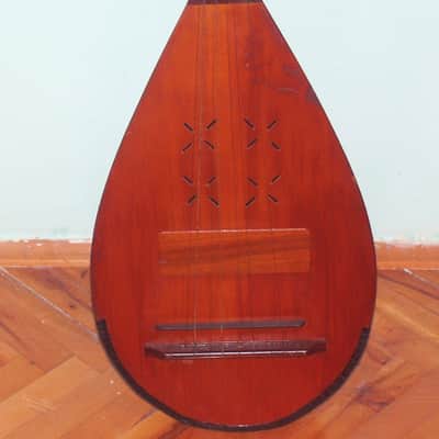 Old Vintage Antique COBZA , KOBOZ ROMANIAN LUTE small OUD image 1