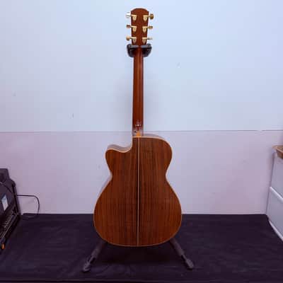 Vintage Alvarez by Kazuo Yairi DY-1 Acoustic Electric Guitar with Gig Bag Made in Japan 1990 image 19