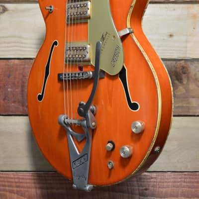Gretsch G6120DC Chet Atkins Nashville Double Cutaway Orange Stain 1964/1965 image 6